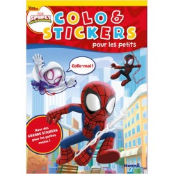 NC Cahier Marvel Spidey Colosticker