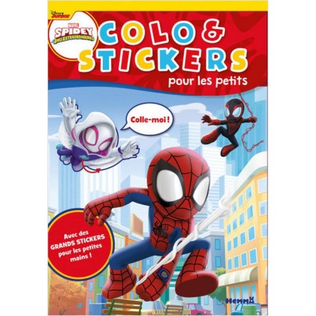 NC Cahier Marvel Spidey Colosticker