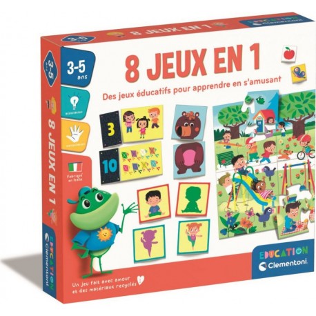 NC Coffret 8 Jeux En 1