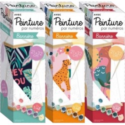 NC Peinture par numéro 3 designs lot de 3