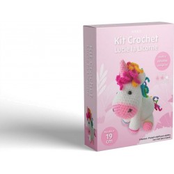 NC Coffret de crochet licorne 19cm le coffret