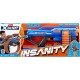 Lance fléchettes Insanity Mad Mega Barrel le jouet et ses accessoires