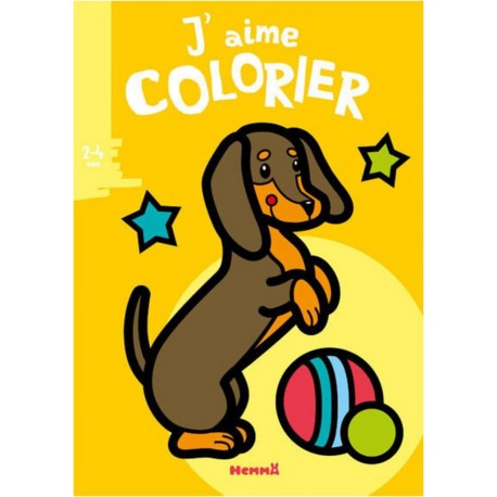 NC Cahier J'aime colorier (2-4 ans)