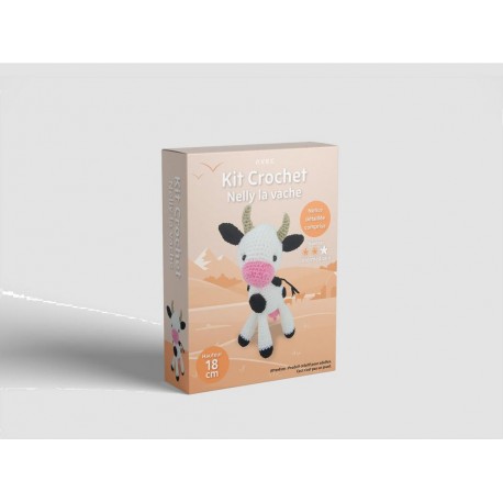 NC Coffret de crochet vache 18cm le coffret