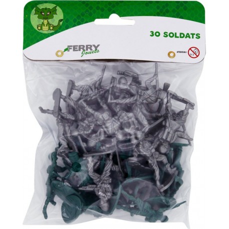 NC Figurine Soldat 30 pièces lot de 30 pièces