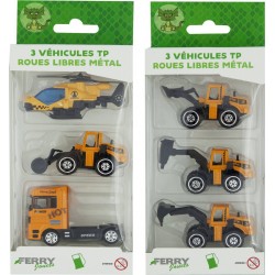 NC Jouet Coffret 3 Vehicules Tp