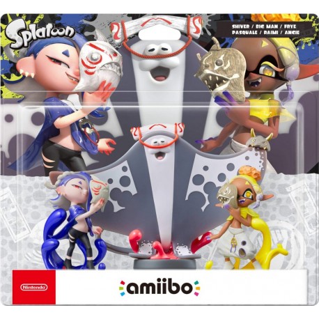 NC Pack amiibo collection Splatoon 3 Pasquale Raimi et Angie Nintendo Switch