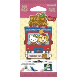 NC Paquet de 6 Cartes Amiibo Animal Crossing Serie Sanrio 6 cartes