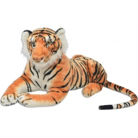 NC Tigre En Peluche Marron Xxl Vidaxl