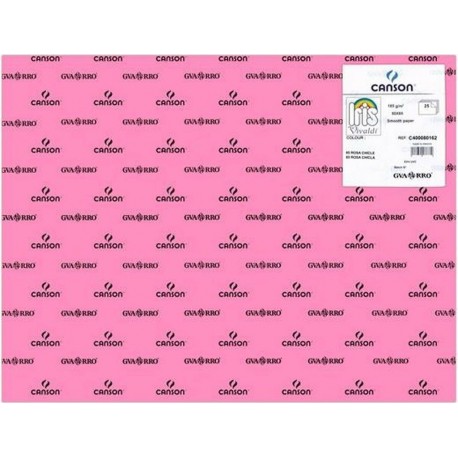 NC Papiers Carton Iris Rose 50 X 65 Cm (25 Unités)