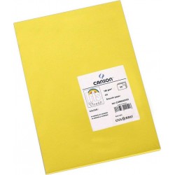 NC Papiers Carton Iris Canary 29,7 X 42 Cm Jaune 185g (50 Unités)