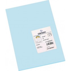 NC Papiers Carton Iris 29,7 X 42 Cm Bleu Ciel 185g (50 Unités)