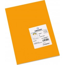 NC Papiers Carton Iris Fluor 29,7 X 42 Cm Orange 185g (50 Unités)