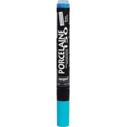 NC Feutre Peinture À L'eau Pour Porcelaine Bleu Paon 1,2 Mm