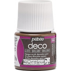 NC Pébéo Flacon 45ml Peinture Deco Acrylique Brillante Chocolat