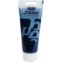 NC Pébéo Peinture Studio Acrylique Tube Bleu De Prusse Imitation 100ml