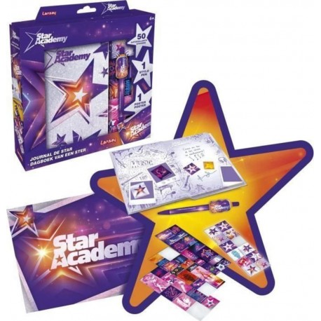 NC Journal De Star Star Academy Loisir Créatif Violet Pour Enfant De 6 Ans Et Plus