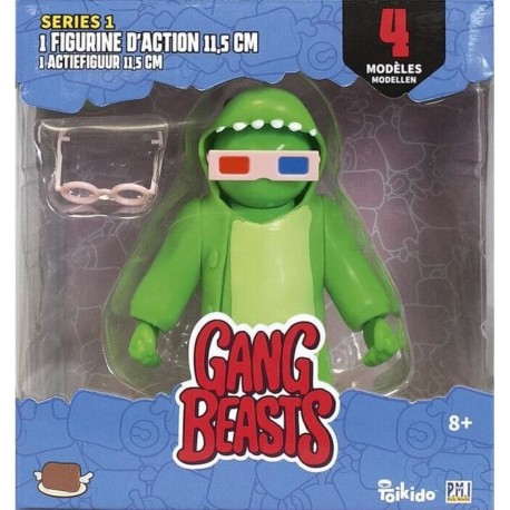 NC Gang Beasts 1 Figurine Articulée De 11,5 Cm Lot 3 Figurines De C