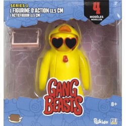 NC Gang Beasts 1 Figurine Articulée De 11,5 Cm Lot 4 Figurines De C