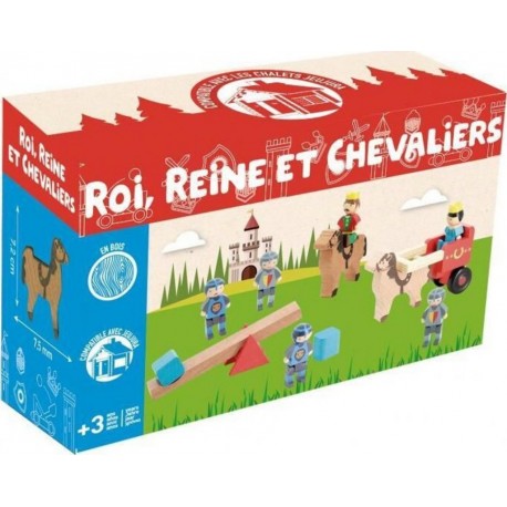 NC - Roi, Reine Et Chevaliers 13 Pieces