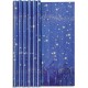 NC Papier Cadeaux Ciel Etoile 60g Bleu