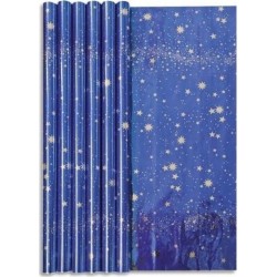 NC Papier Cadeaux Ciel Etoile 60g Bleu