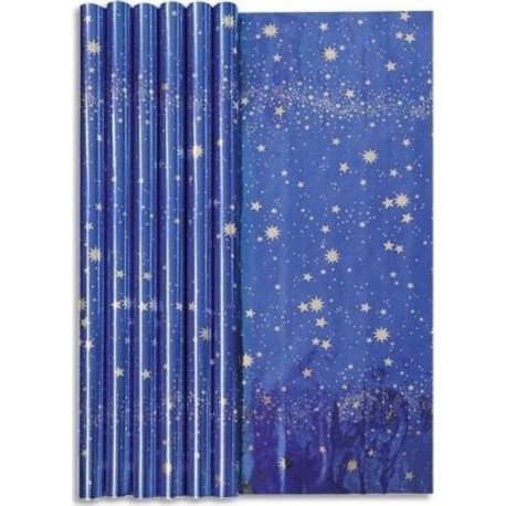 NC Papier Cadeaux Ciel Etoile 60g Bleu