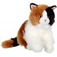 NC Peluche Toys Chat Mimiz 28 Cm Tricolore