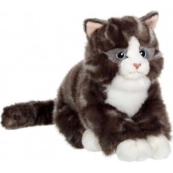 NC Peluche Toys Chat Mimiz 28cm Gris