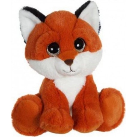 NC Peluche Gipsy Puppy Eyes Pets Nature Renard 22 Cm Orange