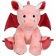 NC Peluche Toys Dragon Floppy 30 Cm Rose