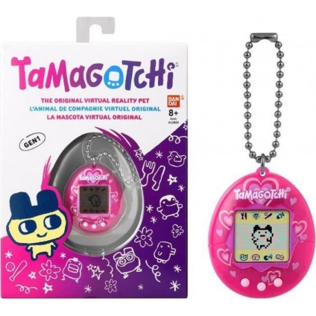 NC Tamagotchi Tamagotchi Original Lots Of Love Animal Électronique Virtuel Avec Écran Couleur, 3 Boutons Et Jeux