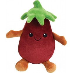 NC Peluche Fruity's Bean Bag Aubergine Hauteur 9 Cm