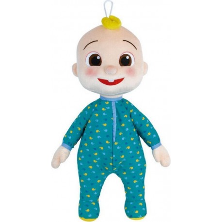 NC Peluche Range Pyjama Cocomelon Bleu Et 50cm