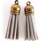 NC Graine Creative 2 Tassels Finition Bronze Argenté