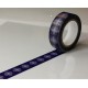 NC Masking Tape Motifs Violet Repositionnable 15 Mm X 10 M