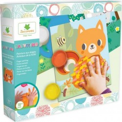 NC Babyssimo Peinture Aux Doigts Animaux De La Foret