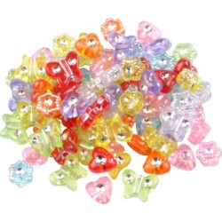 NC Lot De Perles fantaisie 12cm Multicolore