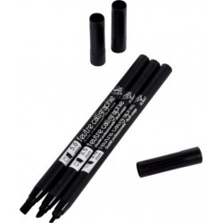 NC Lot De 3 Stylos calligraphie 19cm Noir