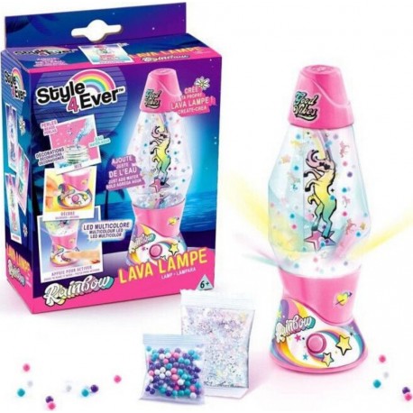 NC Kit Créatif Style 4 Ever Mini Lava Lamp Modèle Aléatoire