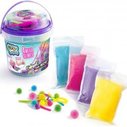 NC Fidget Bucket 4 Méga Slimes Canal Toys