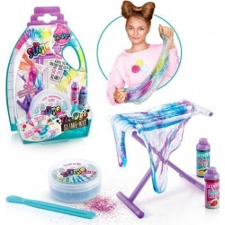 NC So Diy So Slime Tie & Dye Kit 1 Pot De Slime Transparente Et 1 Étendoir A Slime