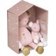 NC Lot De 2 Peluches Enfant souris & Maman 28cm Rose