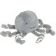 NC Peluche Enfant Poulpe seav 22cm Bleu Gris