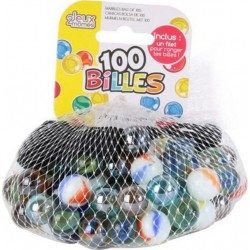 NC Sac De 100 Billes mômes 1cm Multicolore