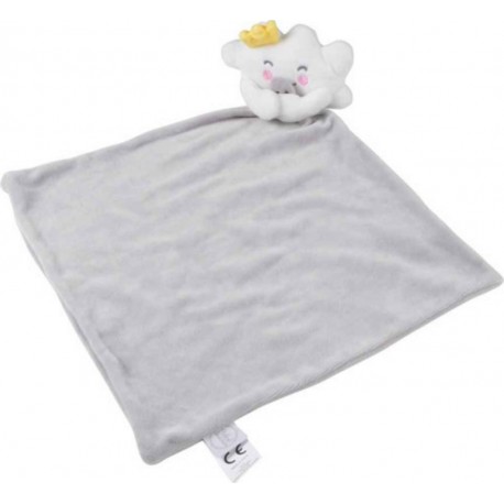 NC Doudou Avec Lange nuage 33cm Gris