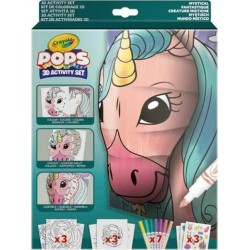 NC Travaux Manuel Crayola 3d Color Pops Licorne