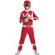 NC Déguisement Pour Enfants Power Rangers Mighty Morphin Rouge 2 Pièces