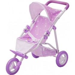 NC Poussette Pour Poupée Poupon Baigneur De 40 Cm Ol-00006 Teamson Kids