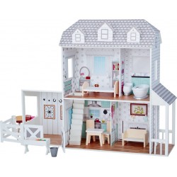 NC Grande Maison De Poupée Ferme Td-12901a Teamson Kids